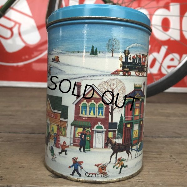 画像1: Vintage M&M's Tin Can Happy Holidays (T567) (1)