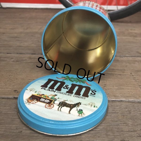 画像7: Vintage M&M's Tin Can Happy Holidays (T567) (7)