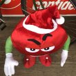 画像5: Vintage M&M's RED Santa Claus BIG plush doll (T575) (5)