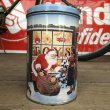 画像1: Vintage M&M's Tin Can Happy Holidays Season's Greetings (T568) (1)