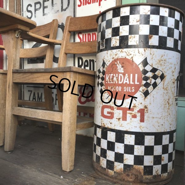 画像10: Vintage Kendall GT-1 Racing Oil Drum Barrel (T577) (10)