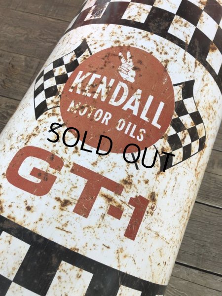 画像8: Vintage Kendall GT-1 Racing Oil Drum Barrel (T577) (8)