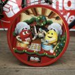 画像3: Vintage M&M's Tin Can Happy Holidays Cookies (T564) (3)
