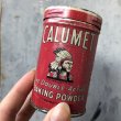 画像2: Vintage Calumet Baking Powder 4oz Trial Size Can (T592)  (2)