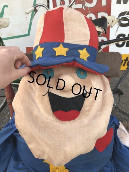 画像4: Vintage Uncle Sam Big Doll 160cm (T578)  (4)