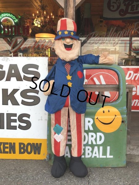 画像10: Vintage Uncle Sam Big Doll 160cm (T578)  (10)