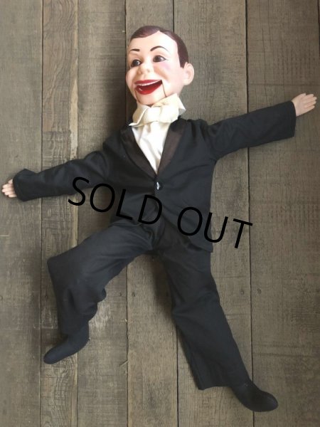 画像10: 【SALE】 70s Vintage Charlie McCarthy Ventriloquist Doll 75cm (T579) (10)