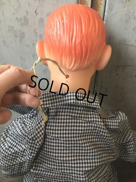 画像8: 【SALE】 60s Vintage Mortimer Snerd Ventriloquist Doll 70cm (T580) (8)