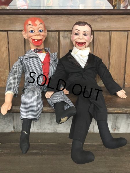画像9: 【SALE】 60s Vintage Mortimer Snerd Ventriloquist Doll 70cm (T580) (9)