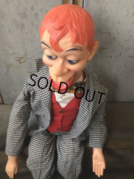 画像4: 【SALE】 60s Vintage Mortimer Snerd Ventriloquist Doll 70cm (T580) (4)
