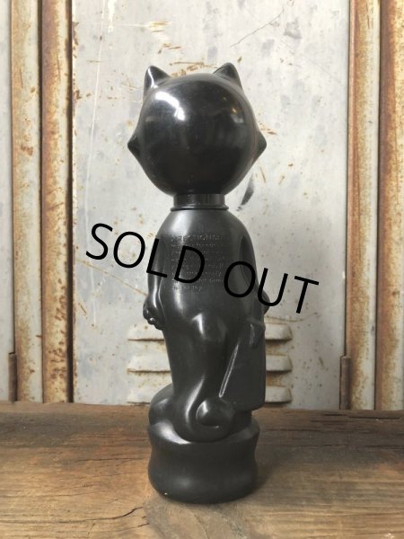 画像3: 【SALE】 60s Vintage Soaky Felix the Cat Black (T543) (3)