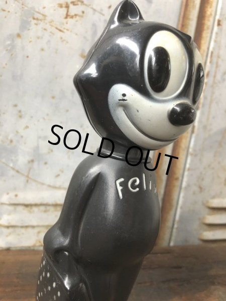 画像9: 【SALE】 60s Vintage Soaky Felix the Cat Black (T543) (9)