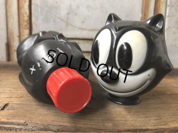 画像8: 【SALE】 60s Vintage Soaky Felix the Cat Black (T543) (8)