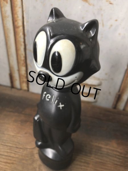 画像10: 【SALE】 60s Vintage Soaky Felix the Cat Black (T543) (10)