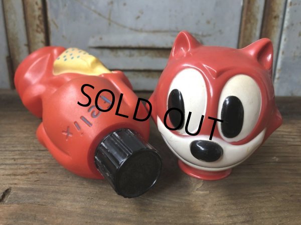 画像6: 60s Vintage Soaky Felix the Cat Red (T542) (6)