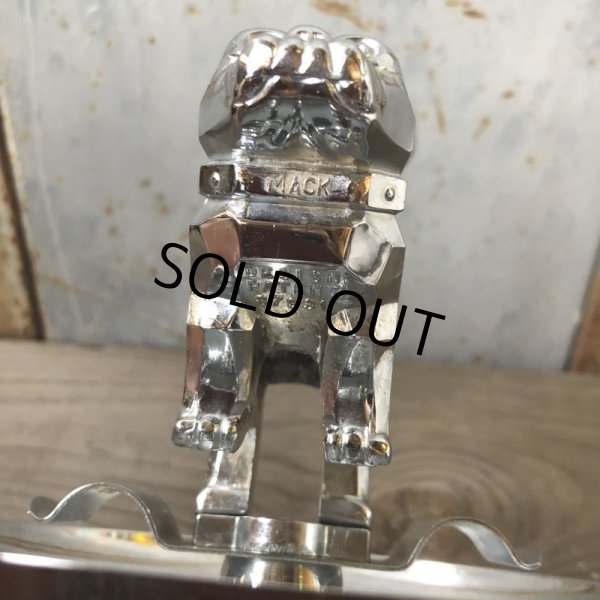 画像8: Vintage MACK TRUCK Chrome Hood Ornament Ashtray (T591) (8)