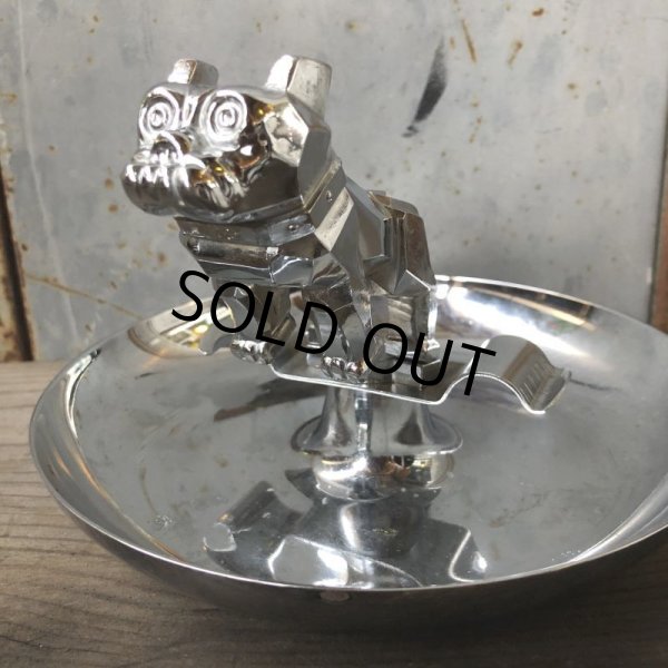 画像5: Vintage MACK TRUCK Chrome Hood Ornament Ashtray (T591) (5)