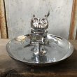 画像1: Vintage MACK TRUCK Chrome Hood Ornament Ashtray (T591) (1)