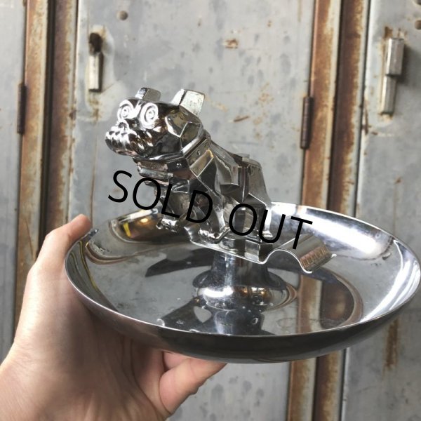 画像10: Vintage MACK TRUCK Chrome Hood Ornament Ashtray (T591) (10)