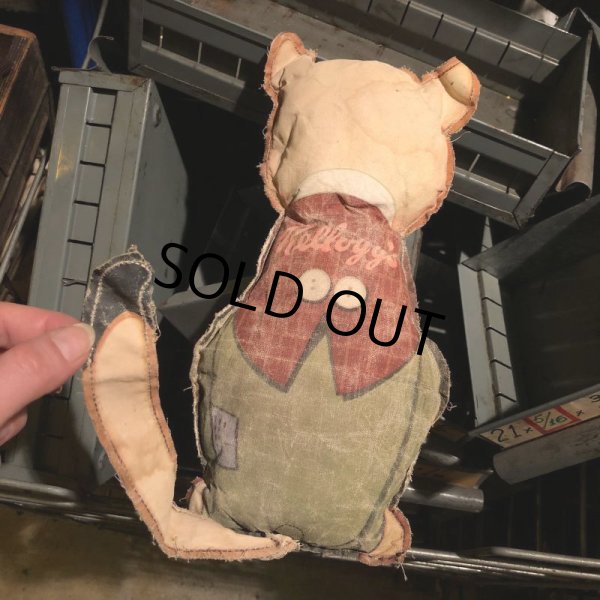 画像5: Vintage Kellogg's Cereal Cloth Doll Cat (T600) (5)