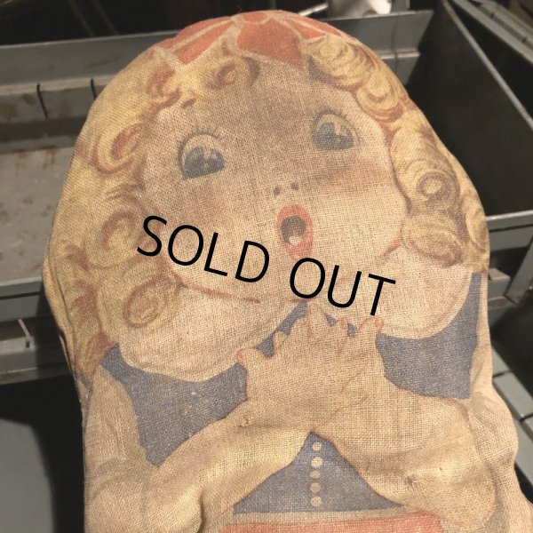 画像2: Vintage Kellogg's Cereal Cloth Doll Girl (T605) (2)