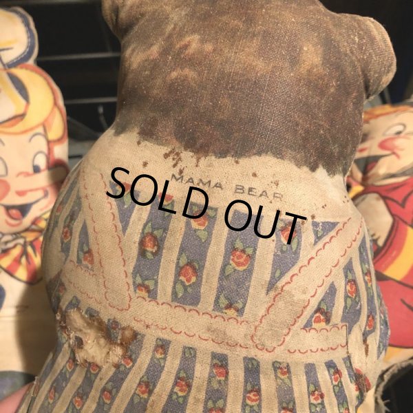 画像4: Vintage Kellogg's Cereal Cloth Doll Mama Bear (T606) (4)