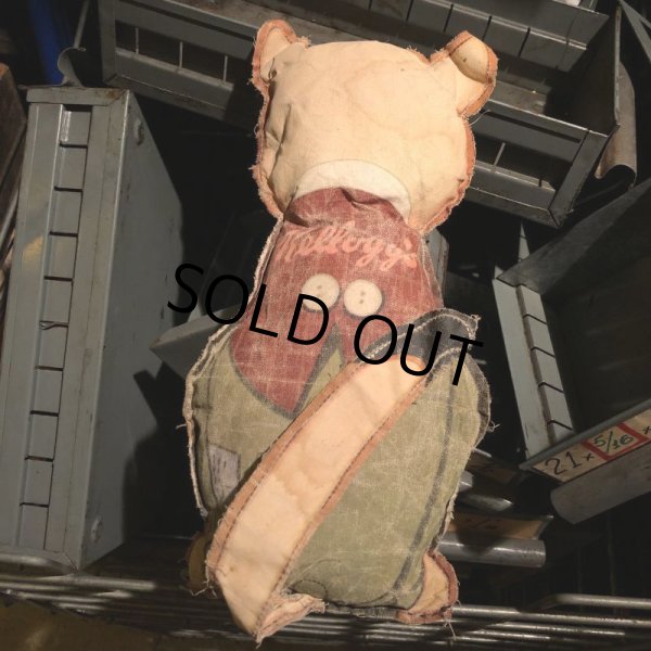 画像4: Vintage Kellogg's Cereal Cloth Doll Cat (T600) (4)