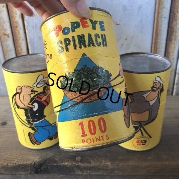 画像9: Vintage Popeye Toy Pitch n Toss Gardner Game Spinach Can (T592) (9)