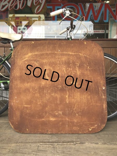 画像7: 70s Vintage Burger King Old Logo Restauraunt Store Display Sign (T616) (7)