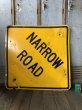 画像6: Vintage Road Sign NARROW ROAD (T648) (6)