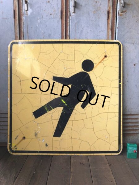 画像6: Vintage Road Sign CROSS WALK (T636) (6)