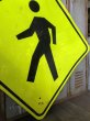 画像4: Vintage Road Sign CROSS WALK (T637) (4)