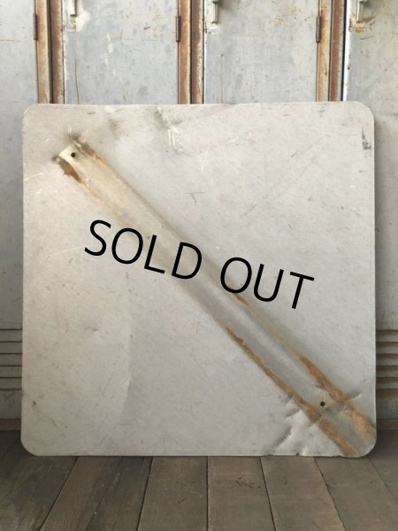 画像8: Vintage Road Sign SCHOOL BUS STOP AHEAD (T626) (8)