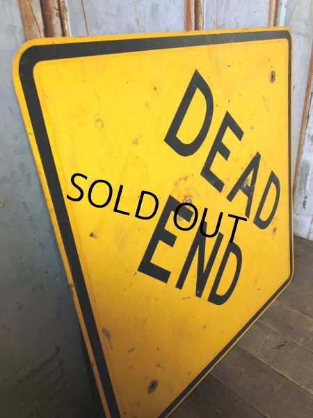 画像4: Vintage Road Sign DEAD END (T620) (4)