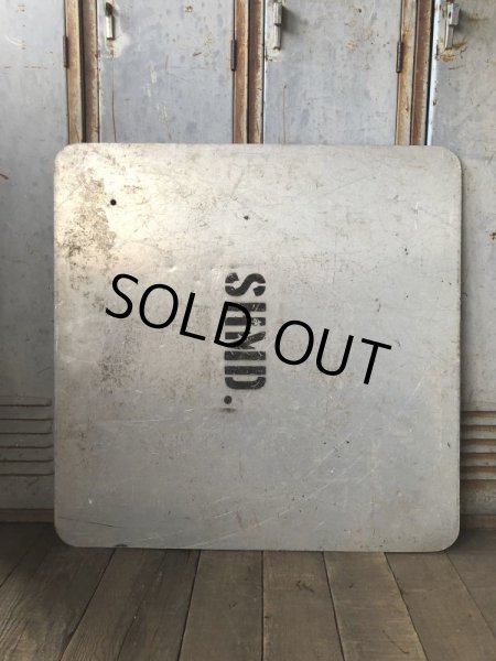 画像7: Vintage Road Sign STREET CLOSED (T645) (7)