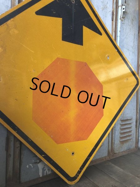 画像4: Vintage Road Sign ↑ (T634) (4)