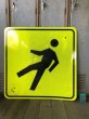 画像6: Vintage Road Sign CROSS WALK (T637) (6)