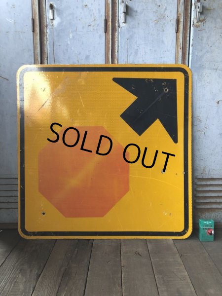 画像7: Vintage Road Sign ↑ (T634) (7)