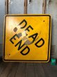 画像7: Vintage Road Sign DEAD END (T641) (7)