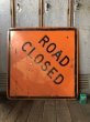 画像6: Vintage Road Sign ROAD CLOSED (T646) (6)