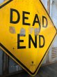 画像4: Vintage Road Sign DEAD END (T641) (4)