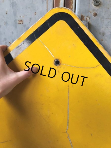 画像2: Vintage Road Sign CONGESTION (T622) (2)