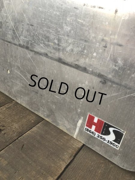 画像5: Vintage Road Sign ↰ X (T631) (5)