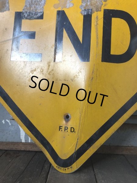 画像5: Vintage Road Sign DEAD END (T641) (5)