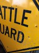 画像4: Vintage Road Sign CATTLE GUARD (T625) (4)