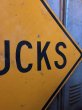 画像4: Vintage Road Sign TRUCK (T630) (4)