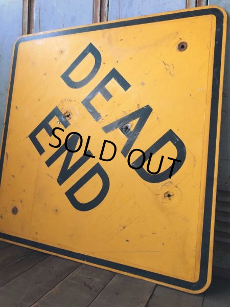 画像5: Vintage Road Sign DEAD END (T620) (5)