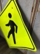 画像5: Vintage Road Sign CROSS WALK (T637) (5)