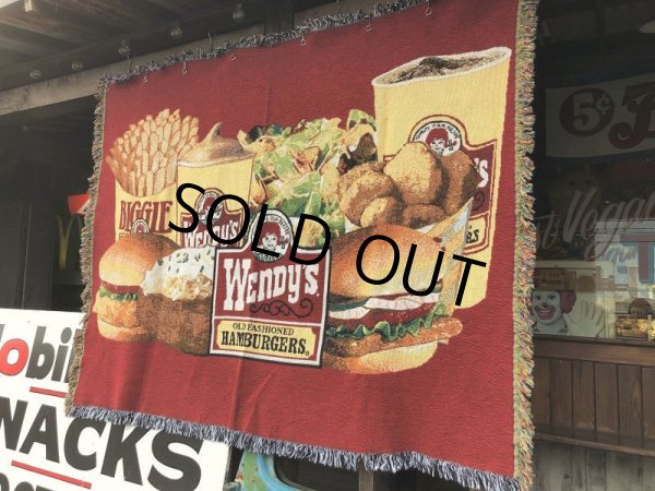 画像9: Vintage Big Size Wendy's Tapestry Limited Edition Advertising (T653) (9)