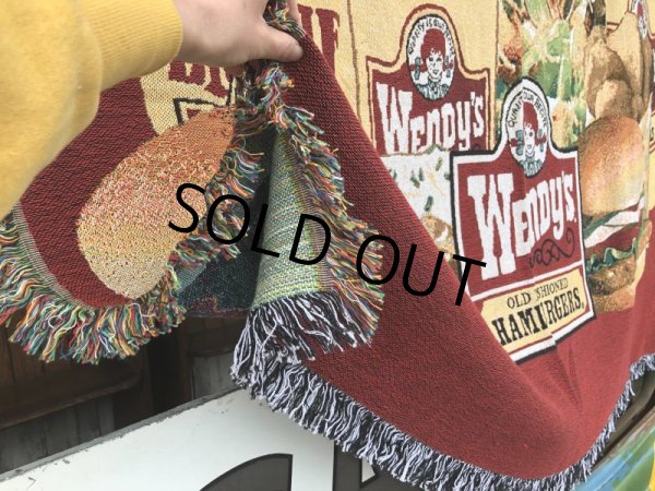 画像5: Vintage Big Size Wendy's Tapestry Limited Edition Advertising (T653) (5)